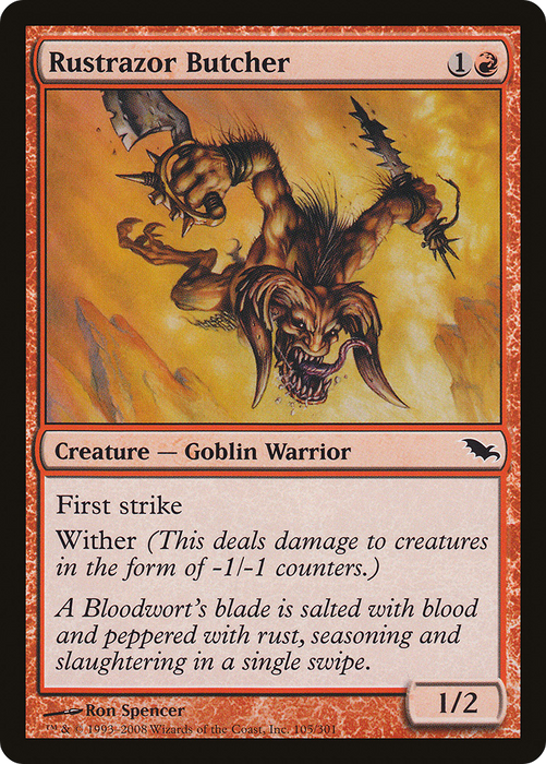 Rustrazor Butcher (SHM-105) - common - Foil
