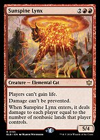 Sunspine Lynx (PPBLB-155P) - rare - Foil