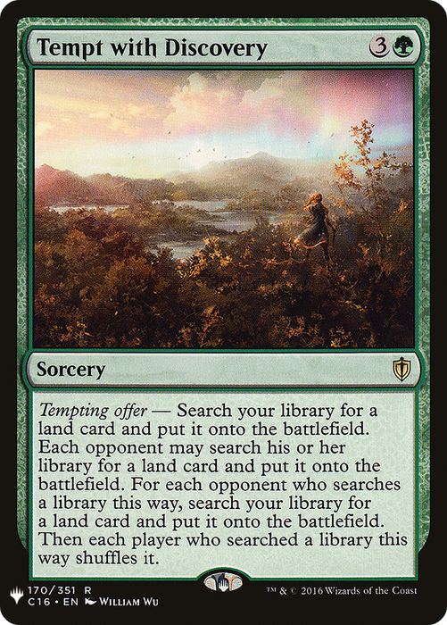 Tempt with Discovery (LIST-C16-170) - rare