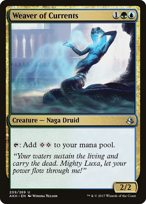 Weaver of Currents (AKH-209) - uncommon