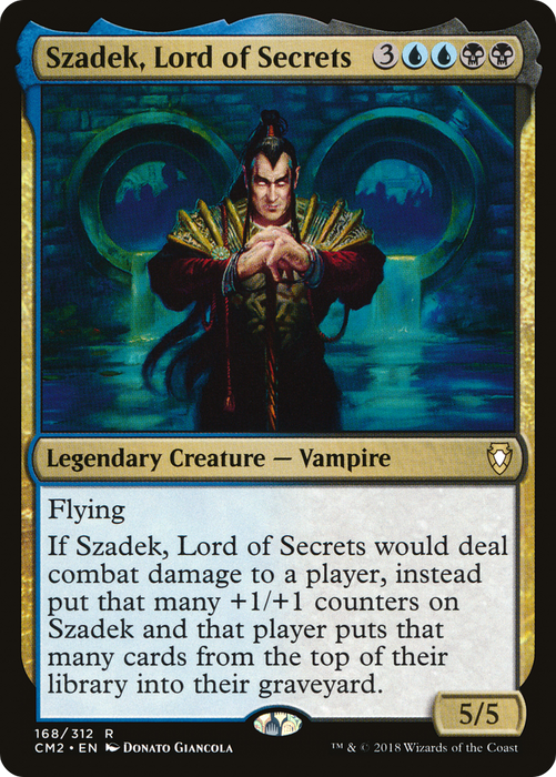 Szadek, Lord of Secrets (CM2-168) - rare