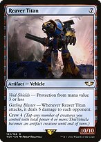 Reaver Titan (40K-163) - rare