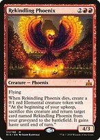 Rekindling Phoenix (RIX-111) - mythic - Foil