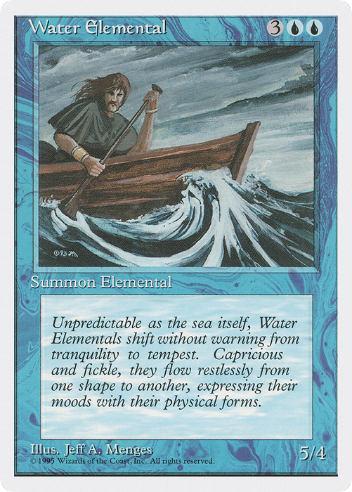 Water Elemental (4ED-115) - uncommon