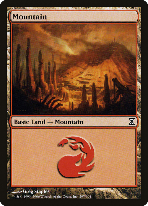 Mountain (TSP-297) - common - Foil