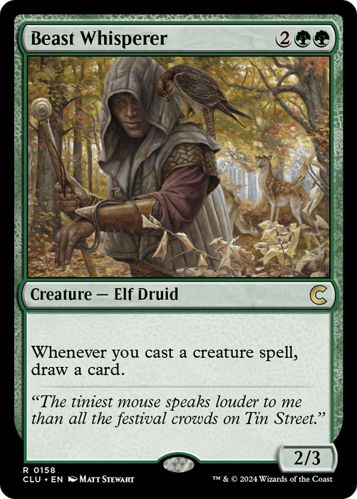 Beast Whisperer (CLU-158) - rare