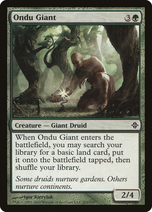 Ondu Giant (ROE-202) - common - Foil