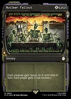 Nuclear Fallout (PIP-859) - rare: (Showcase) - Foil