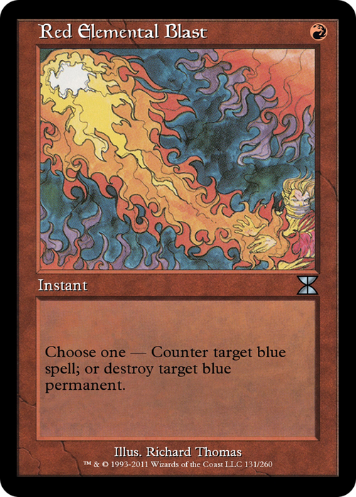 Red Elemental Blast (ME4-131) - uncommon