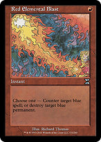 Red Elemental Blast (ME4-131) - uncommon - Foil