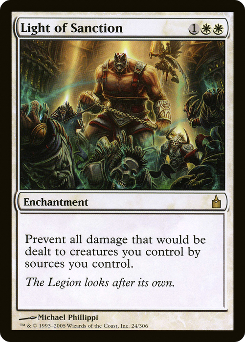 Light of Sanction (RAV-024) - rare
