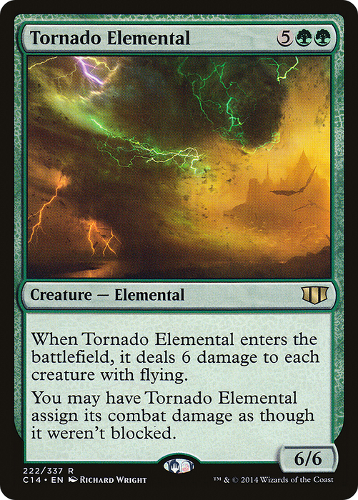 Tornado Elemental (C14-222) - rare
