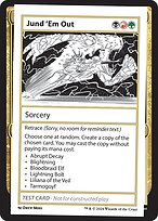 Jund 'Em Out (MB2PC-357) - rare