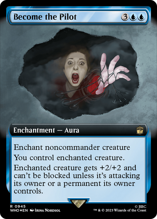 Become the Pilot (WHO-945) - rare: (Extended Art) - Foil