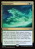 Oversimplify (DSC-228) - rare