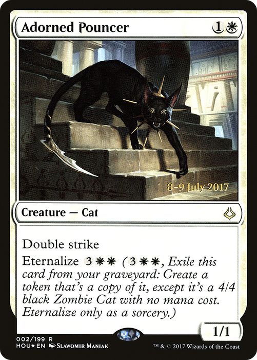 Adorned Pouncer (PRE-02S) - rare - Foil