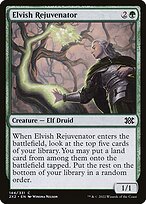 Elvish Rejuvenator (2X2-144) - common - Foil