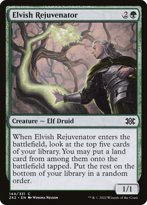 Elvish Rejuvenator (2X2-144) - common