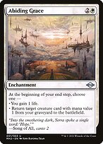 Abiding Grace (MH2-001) - uncommon - Foil