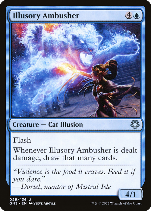 Illusory Ambusher (GN3-029) - uncommon