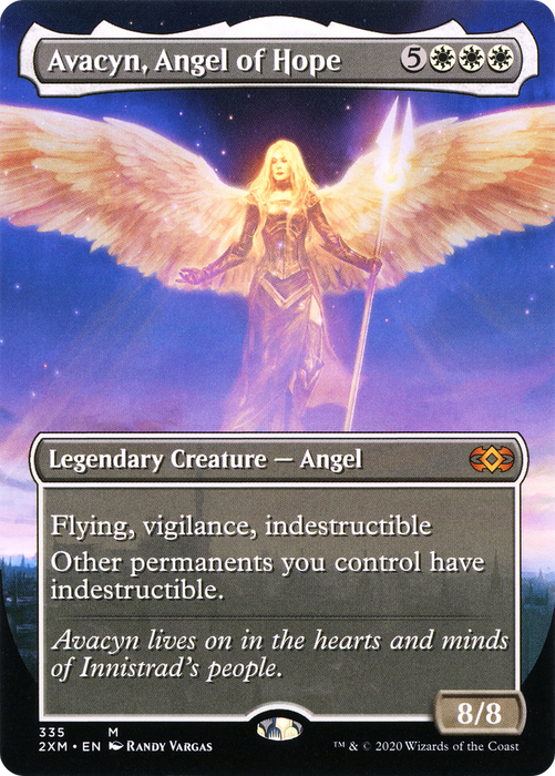 Avacyn, Angel of Hope (2XM-335) - mythic (Borderless) - Foil
