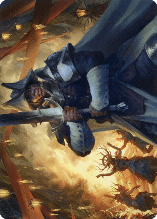 Ritual Guardian // Ritual Guardian (AMID-018) - common (Borderless) - Foil