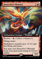 Detective's Phoenix (MH3-457) - rare: (Extended Art, enchantment) - Foil
