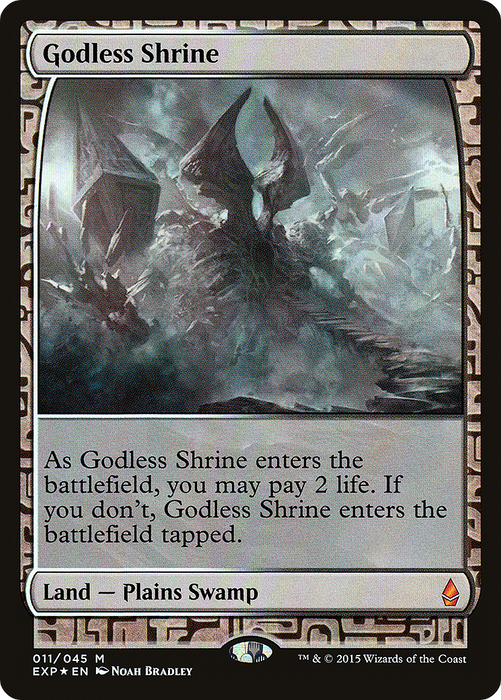 Godless Shrine (EXP-011) - mythic - Foil