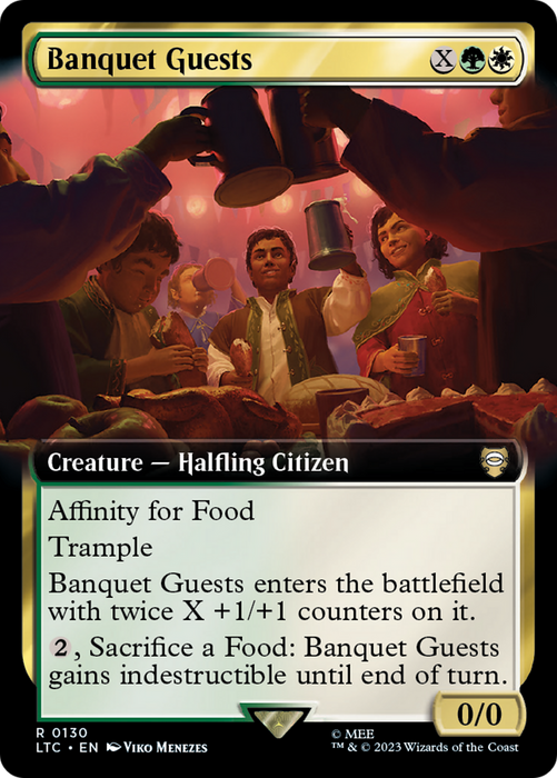 Banquet Guests (LTC-130) - rare: (Extended Art)