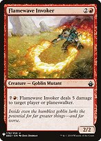 Flamewave Invoker (LIST-BBD-178) - uncommon