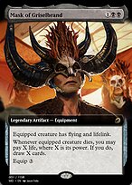 Mask of Griselbrand (PRM-93982) - rare