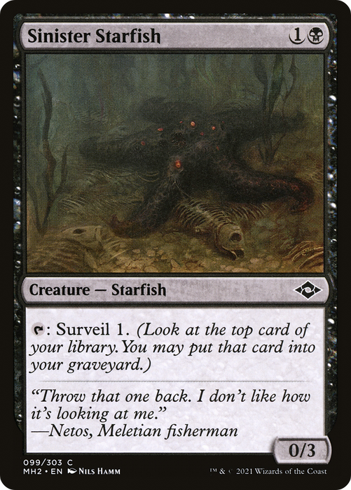 Sinister Starfish (MH2-099) - common - Foil
