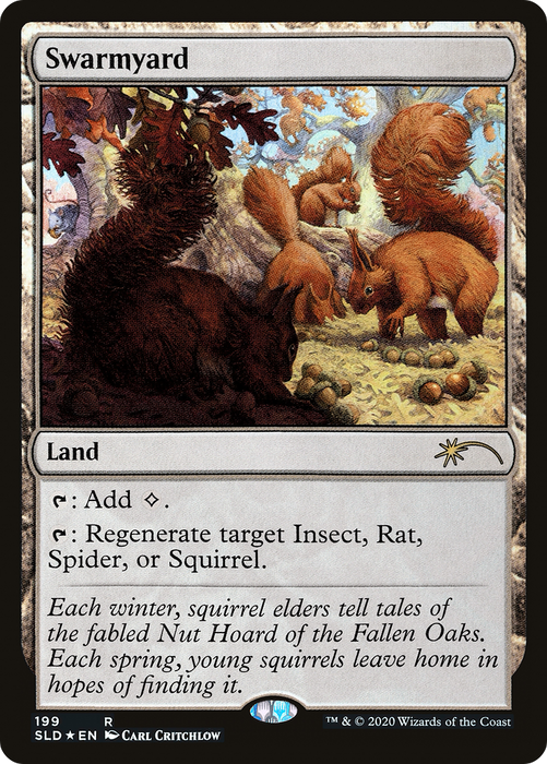 Swarmyard (SLD-199) - rare - Foil