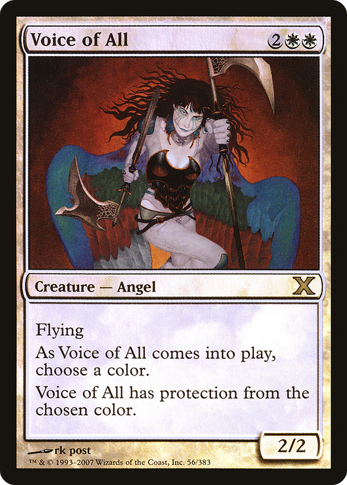 Voice of All (10E-56★) - rare - Foil