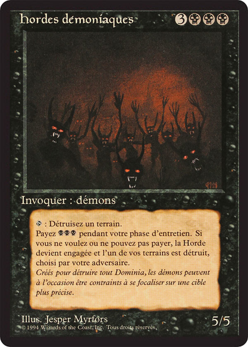 Demonic Hordes (FBB-104) - rare