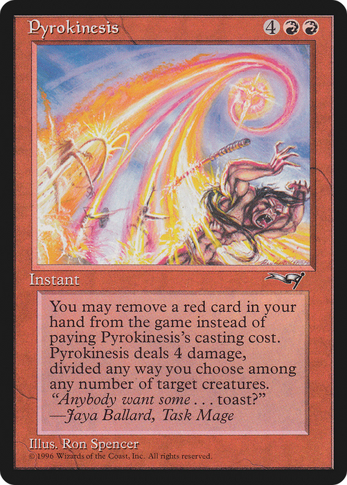 Pyrokinesis (ALL-078) - uncommon
