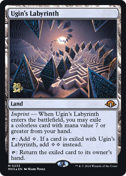 Ugin's Labyrinth (PRE-233S) - mythic - Foil
