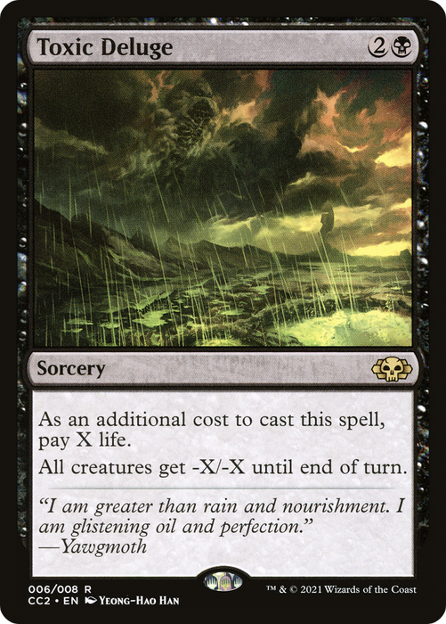 Toxic Deluge (CC2-006) - rare - Foil