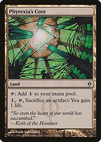 Phyrexia's Core (NPH-165) - uncommon - Foil