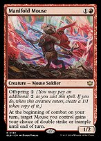 Manifold Mouse (BLB-143) - rare - Foil
