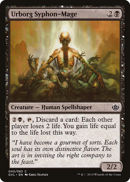 Urborg Syphon-Mage (DD3-040) - common