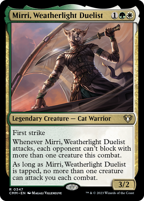 Mirri, Weatherlight Duelist (CMM-347) - rare