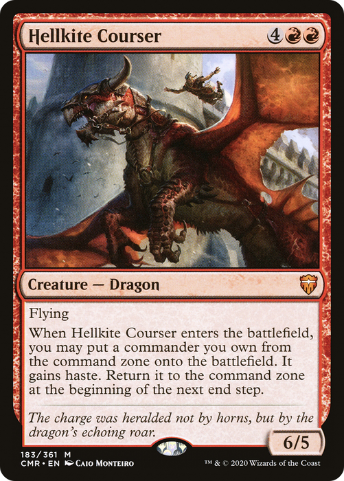Hellkite Courser (CMR-183) - mythic