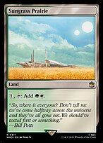Sungrass Prairie (WHO-311) - rare - Foil