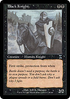 Black Knight (ME4-071) - uncommon