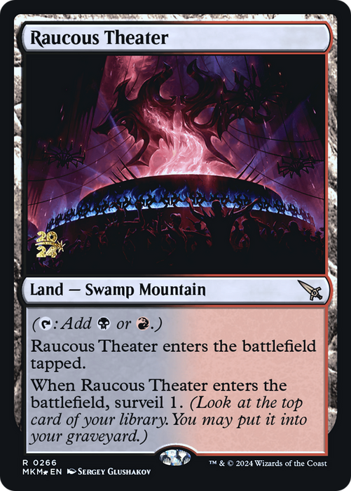 Raucous Theater (PRE-266S) - rare - Foil