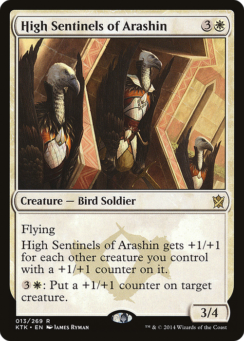 High Sentinels of Arashin (KTK-013) - rare - Foil