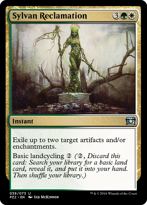 Sylvan Reclamation (PZ2-039) - uncommon - Foil