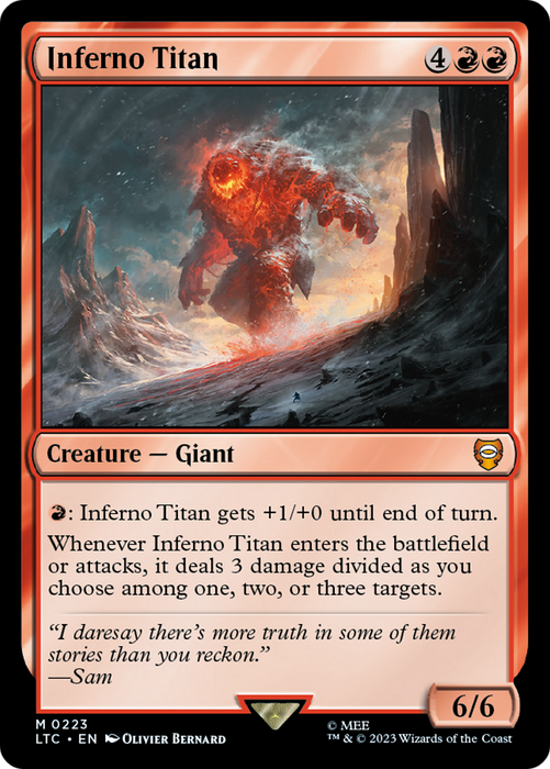 Inferno Titan (LTC-223) - mythic