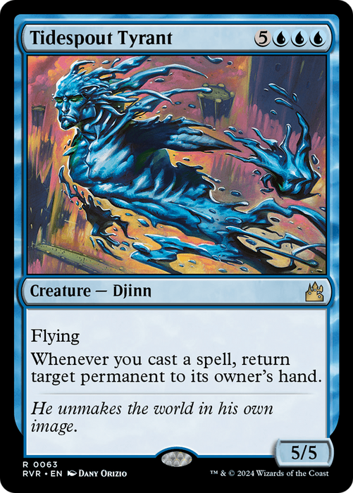 Tidespout Tyrant (RVR-063) - rare - Foil